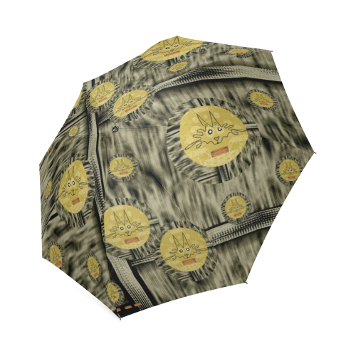 Rabbits and Lace to keep the senses high popart Foldable Umbrella (Model U01)