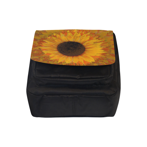 Sunflower Crossbody Nylon Bags (Model 1633)