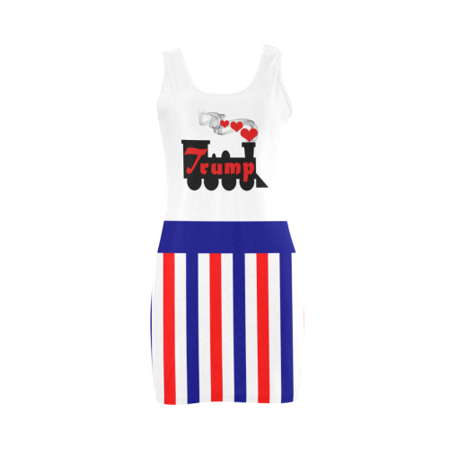 Trump Train Victory Medea Vest Dress (Model D06)