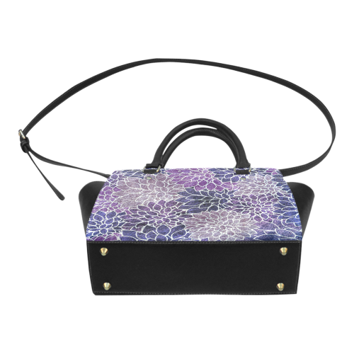 Floral Abstract 3 Classic Shoulder Handbag (Model 1653)