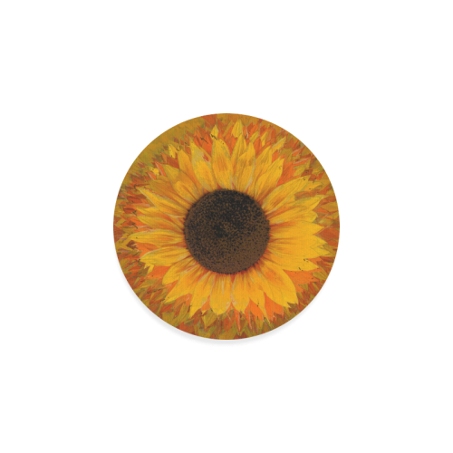 Sunflower Round Coaster