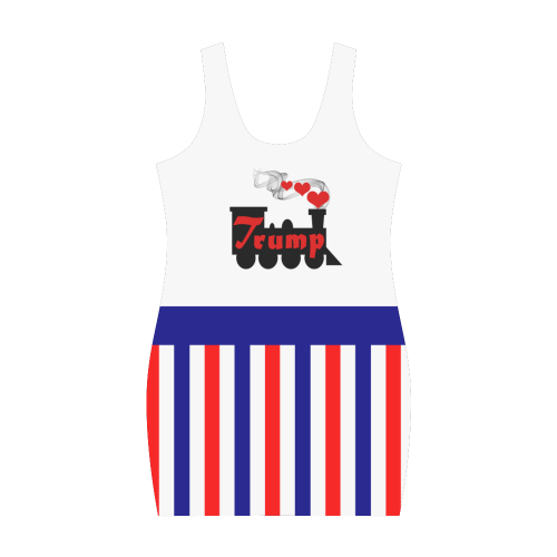 Trump Train Victory Medea Vest Dress (Model D06)