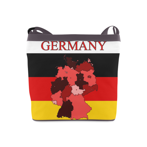 exotic germany map Crossbody Bags (Model 1613)