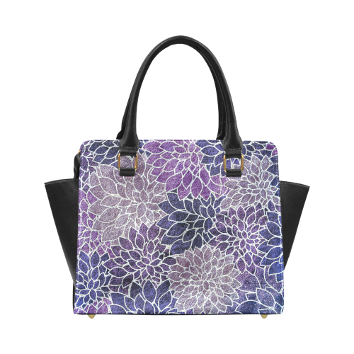 Floral Abstract 3 Classic Shoulder Handbag (Model 1653)