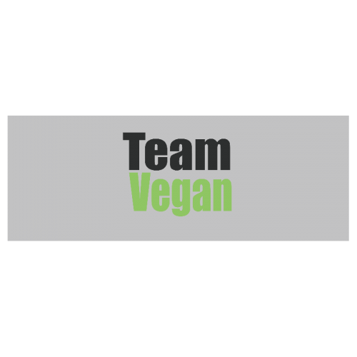 Team Vegan Travel Mug (Silver) (14 Oz)