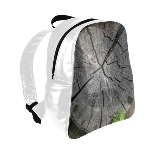 Dried Tree Stump Multi-Pockets Backpack (Model 1636)