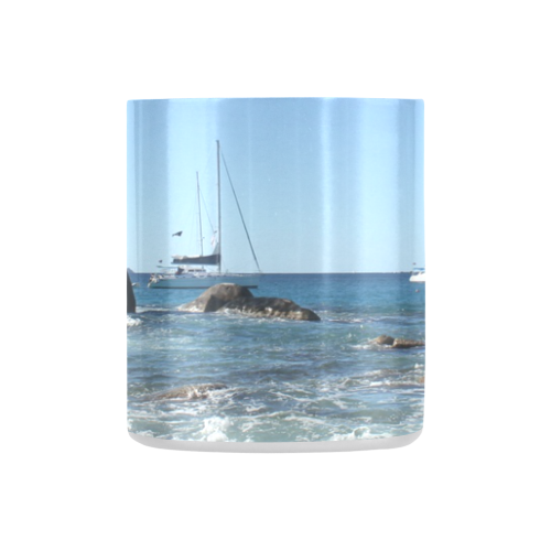 Sailing Boats at Virgin Gorda BVI Classic Insulated Mug(10.3OZ)