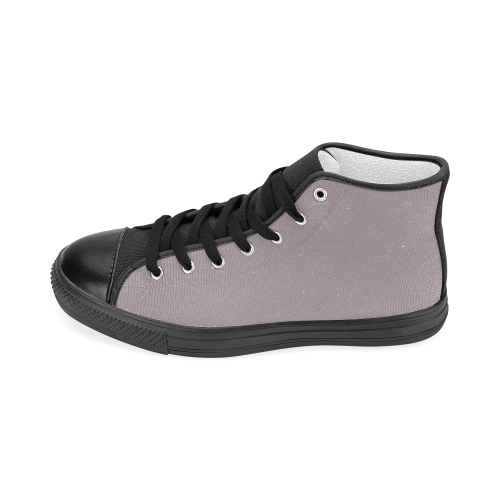 Sea Fog Women's Classic High Top Canvas Shoes (Model 017)