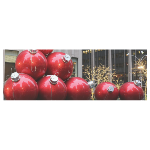 NYC Christmas Ball Ornaments Classic Insulated Mug(10.3OZ)