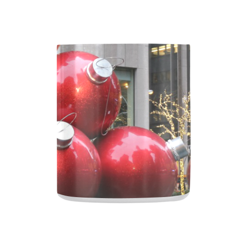 NYC Christmas Ball Ornaments Classic Insulated Mug(10.3OZ)