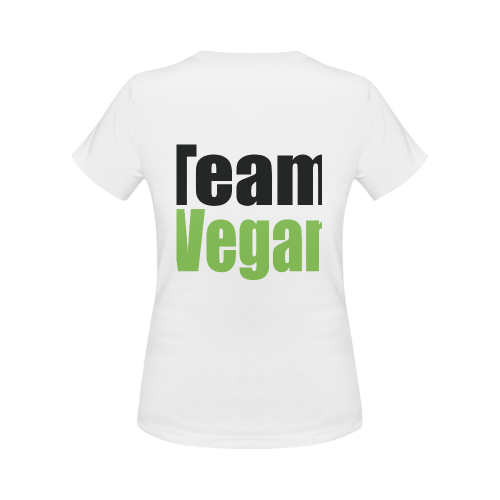 Team Vegan Women's Classic T-Shirt (Model T17）