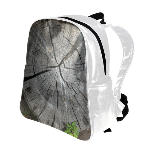 Dried Tree Stump Multi-Pockets Backpack (Model 1636)