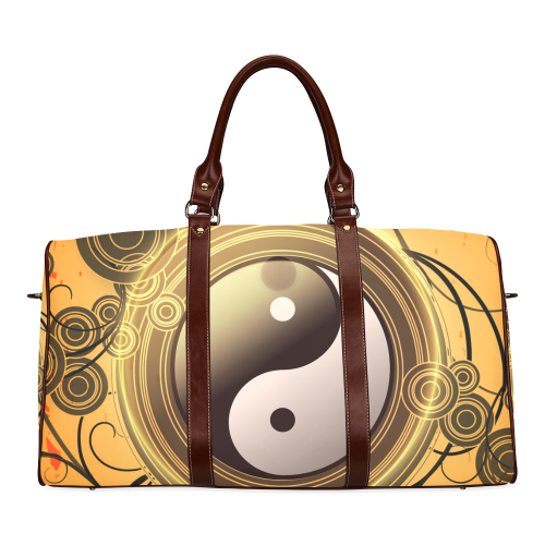 The sign, ying and yang Waterproof Travel Bag/Small (Model 1639)