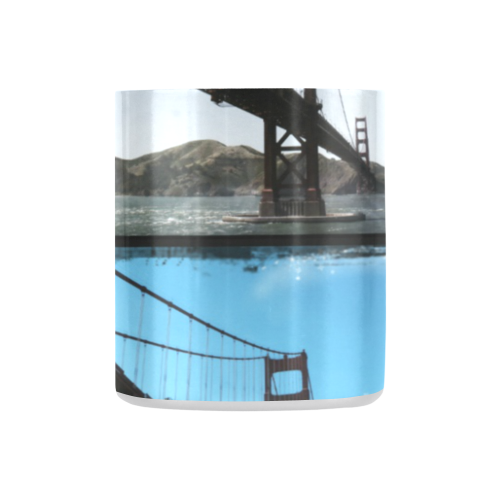 Golden Gate Bridge Collage Classic Insulated Mug(10.3OZ)