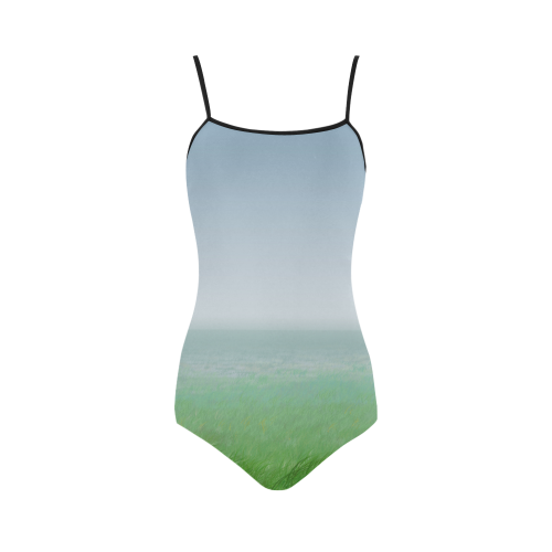 Field of Grass ii VAS2 Strap Swimsuit ( Model S05)