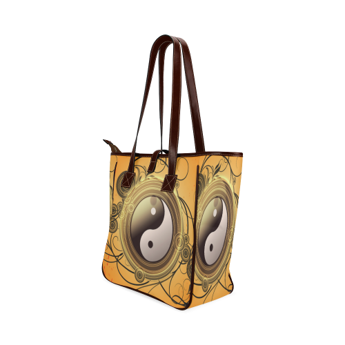 The sign, ying and yang Classic Tote Bag (Model 1644)