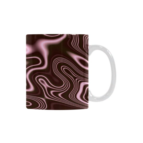 abstract shades 01 White Mug(11OZ)