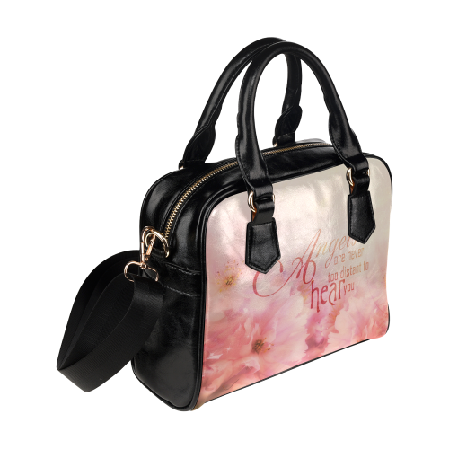 Pink Cherry Blossom for Angels Shoulder Handbag (Model 1634)