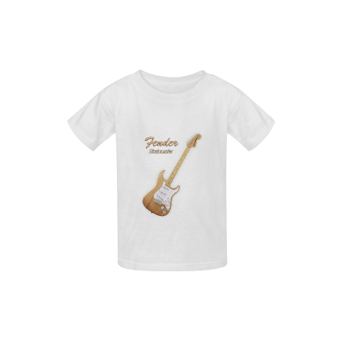 American Fender Stratocaster Kid's  Classic T-shirt (Model T22)