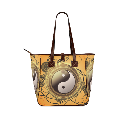 The sign, ying and yang Classic Tote Bag (Model 1644)