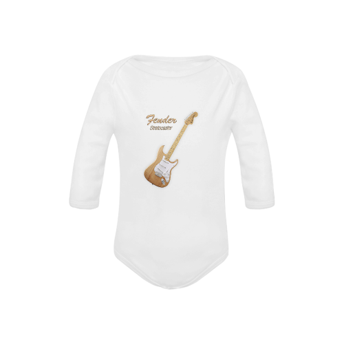 American Fender Stratocaster Baby Powder Organic Long Sleeve One Piece (Model T27)