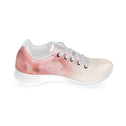 Pink Cherry Blossom for Angels Men’s Running Shoes (Model 020)