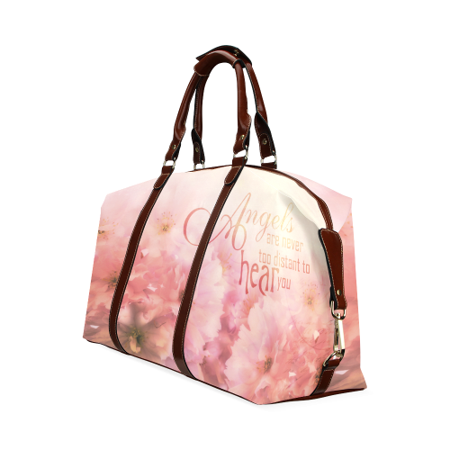 Pink Cherry Blossom for Angels Classic Travel Bag (Model 1643)