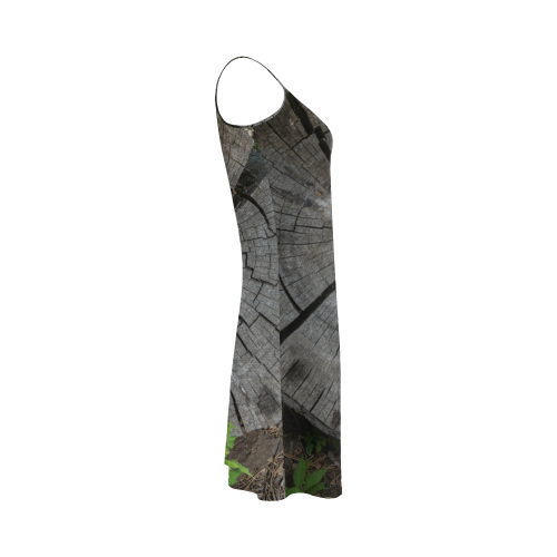 Dried Tree Stump Alcestis Slip Dress (Model D05)