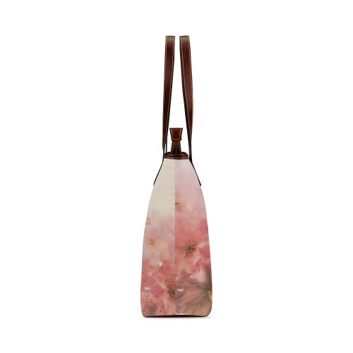 Pink Cherry Blossom for Angels Shoulder Tote Bag (Model 1646)