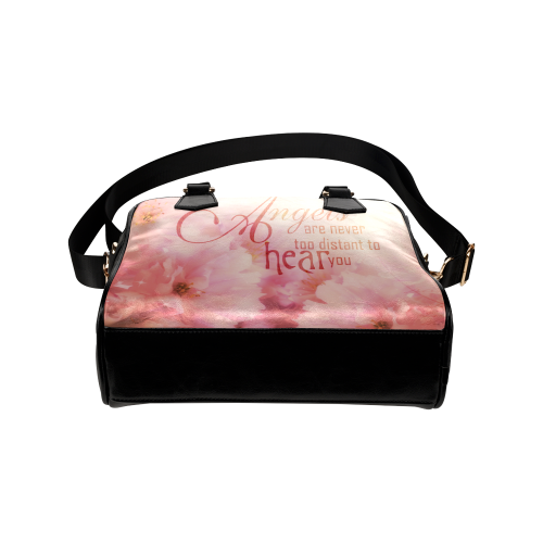 Pink Cherry Blossom for Angels Shoulder Handbag (Model 1634)