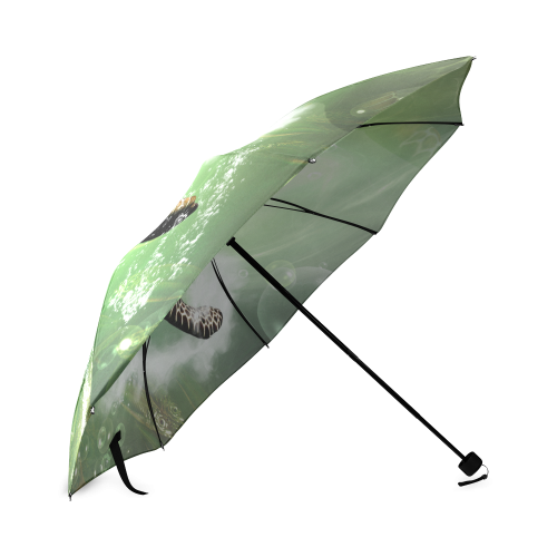 underwater world, turtle Foldable Umbrella (Model U01)