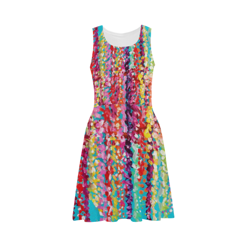 Bird Painting Atalanta Sundress (Model D04)