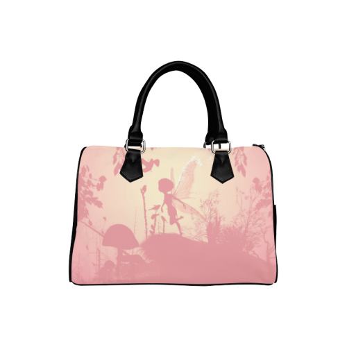 Cute fairy in soft colors Boston Handbag (Model 1621)