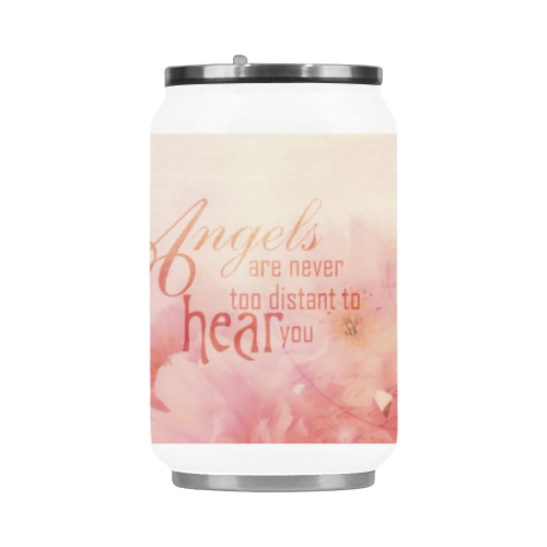 Pink Cherry Blossom for Angels Stainless Steel Vacuum Mug (10.3OZ)