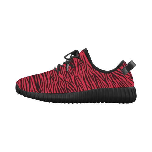 red zebra shoes