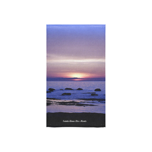 Blue and Purple Sunset Custom Towel 16"x28"