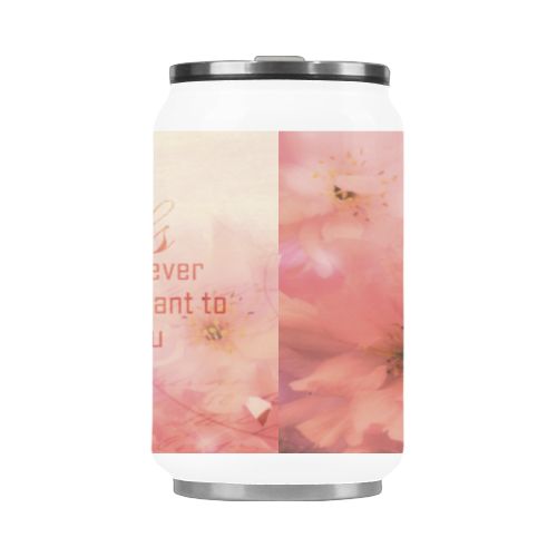 Pink Cherry Blossom for Angels Stainless Steel Vacuum Mug (10.3OZ)