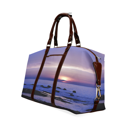 Blue and Purple Sunset Classic Travel Bag (Model 1643)