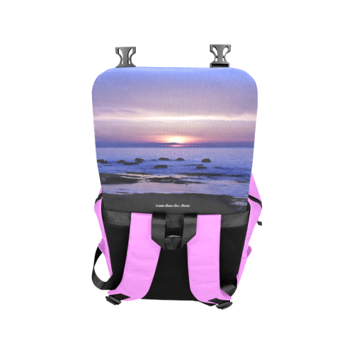Blue and Purple Sunset Casual Shoulders Backpack (Model 1623)