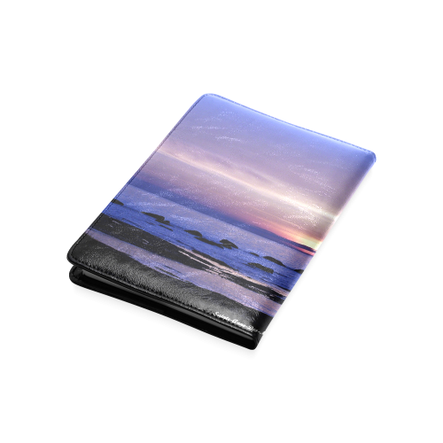 Blue and Purple Sunset Custom NoteBook A5