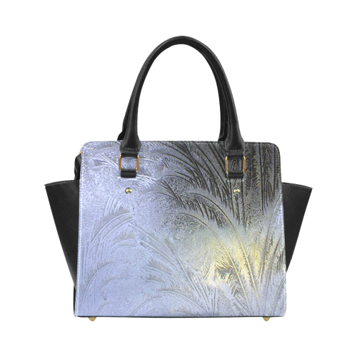 Iceflower macro Classic Shoulder Handbag (Model 1653)