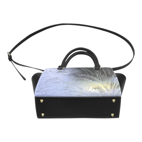 Iceflower macro Classic Shoulder Handbag (Model 1653)