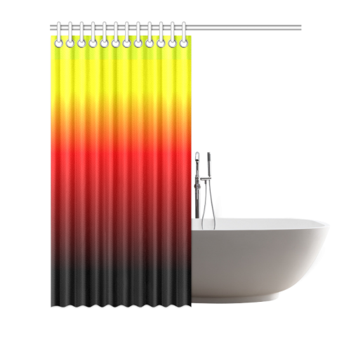 Ombre Sunset Shower Curtain 66"x72"