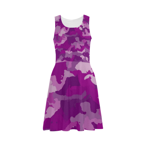 camouflage purple Atalanta Sundress (Model D04)