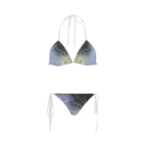 Iceflower macro Custom Bikini Swimsuit