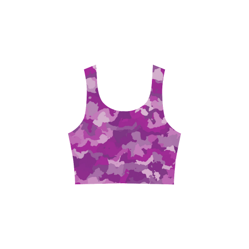 camouflage purple Atalanta Sundress (Model D04)