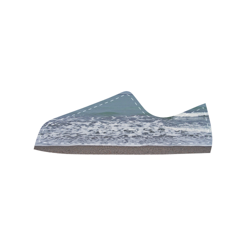 Foam on the Beach Men's Classic Canvas Shoes (Model 018)