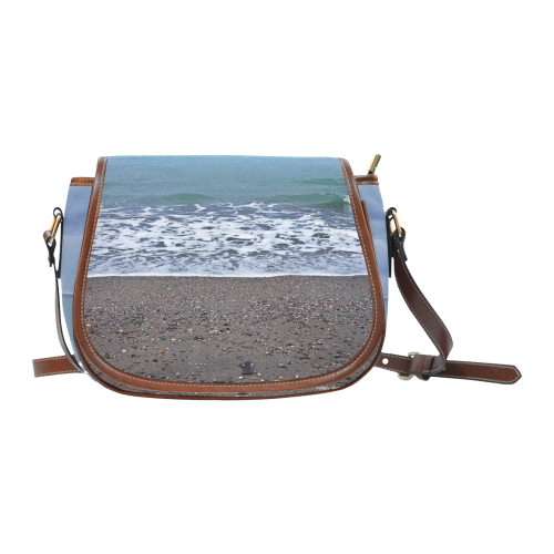 Foam on the Beach Saddle Bag/Small (Model 1649) Full Customization