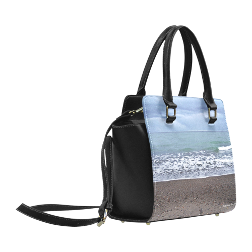 Foam on the Beach Classic Shoulder Handbag (Model 1653)