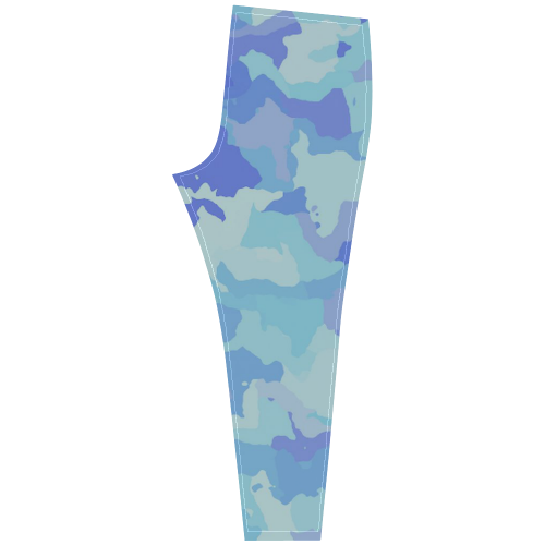 camouflage , aqua Cassandra Women's Leggings (Model L01)